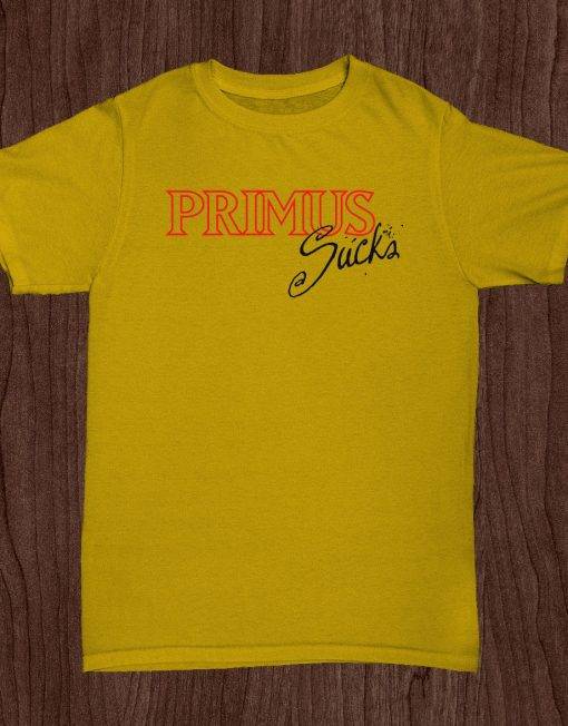 primus sucks tshirt