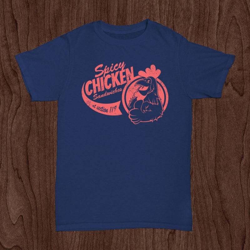 Phish - - Threads at Section MSG 119 Phunky Chicken Sandwiches Spicy