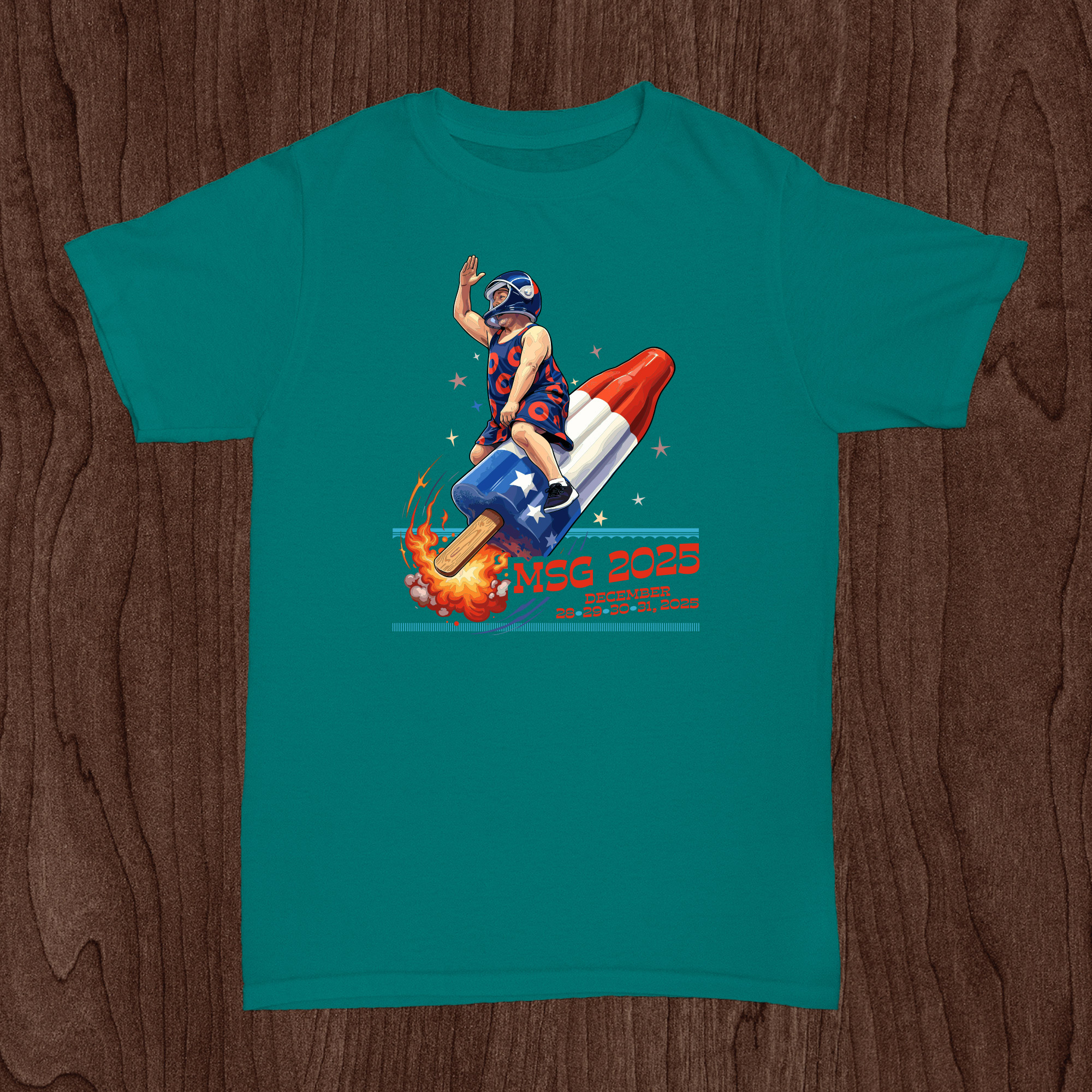 phish-msg-2025-bright Phish – Madison Square Garden MSG December 28-31, 2025 It's Ice Cream - Image 2