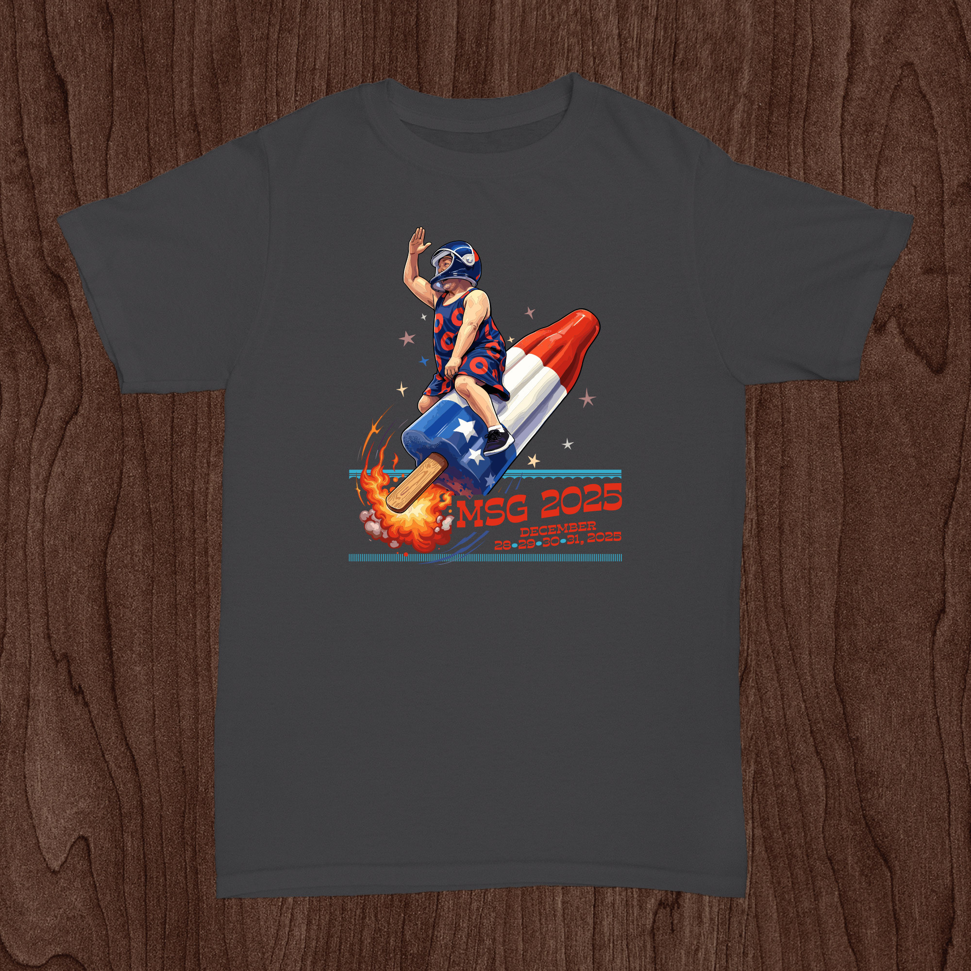 phish-msg-2025-dark-charcoal Phish – Madison Square Garden MSG December 28-31, 2025 It's Ice Cream - Image 7