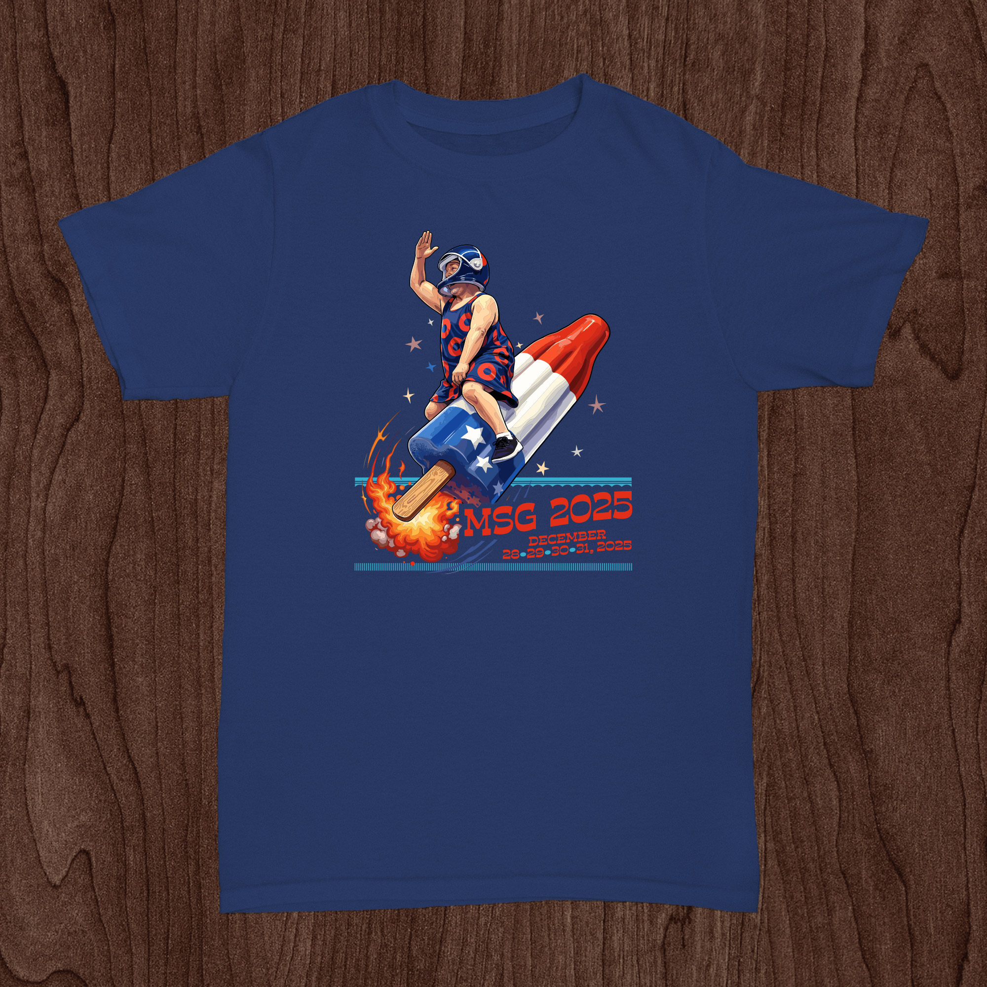 phish-msg-2025-navy Phish – Madison Square Garden MSG December 28-31, 2025 It's Ice Cream - Image 15