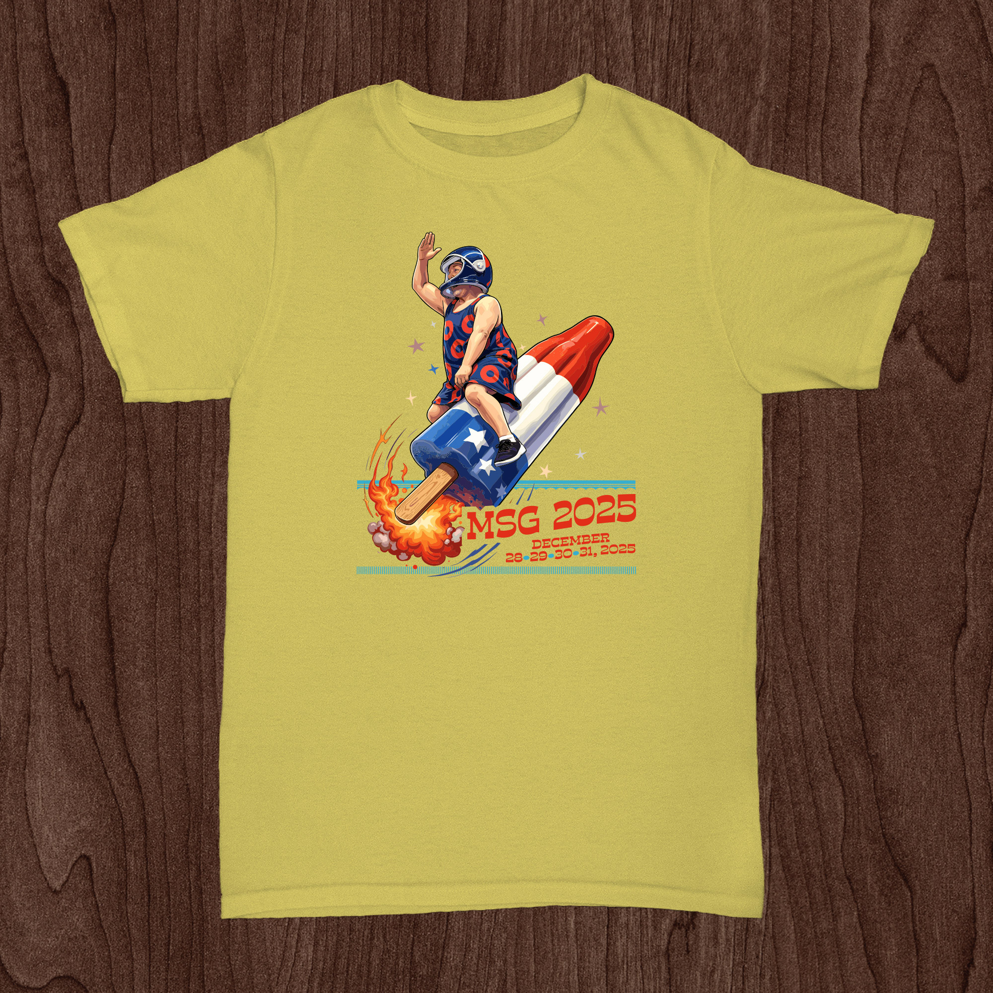 phish-msg-2025-yellow Phish – Madison Square Garden MSG December 28-31, 2025 It's Ice Cream - Image 21